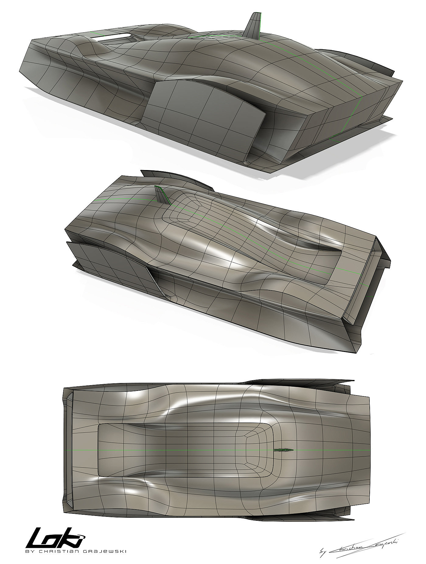 Loki，concept，automobile，Fusion 360，