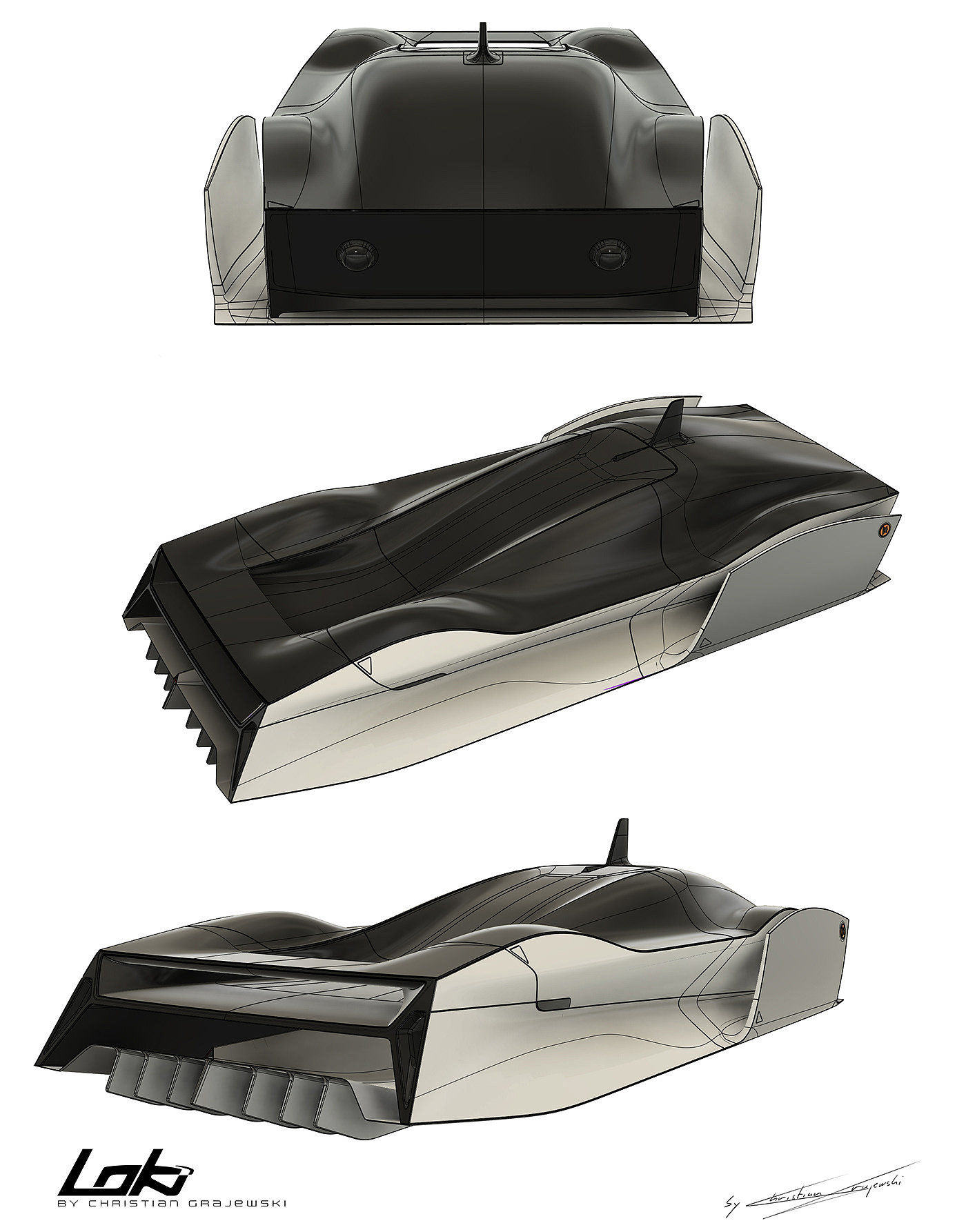 Loki，concept，automobile，Fusion 360，