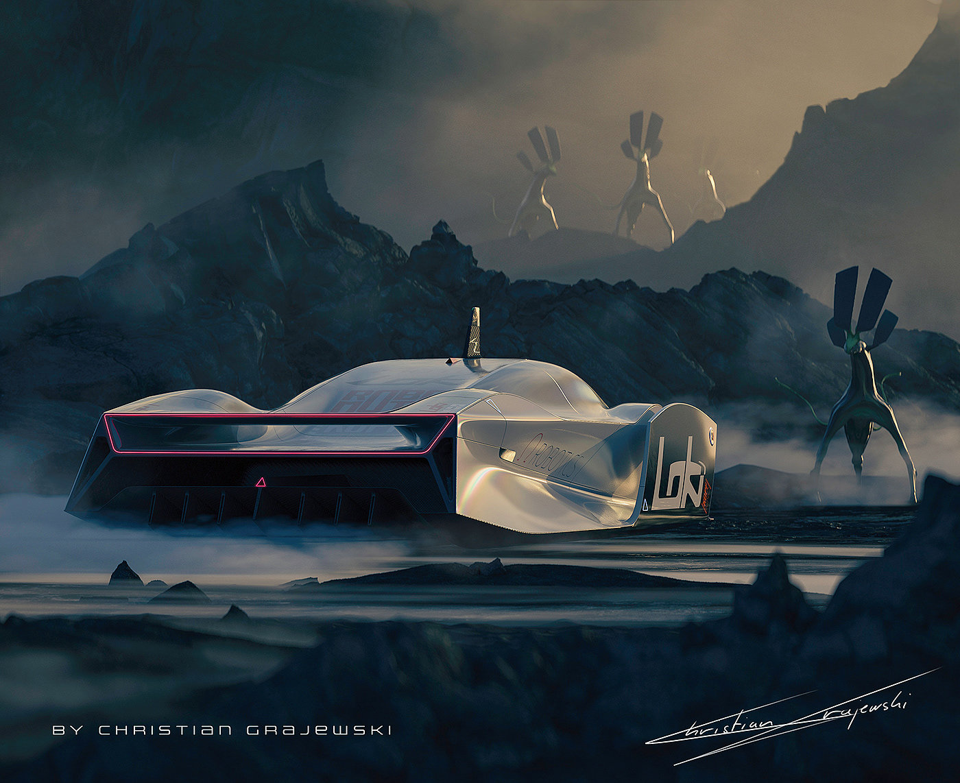 Loki，concept，automobile，Fusion 360，