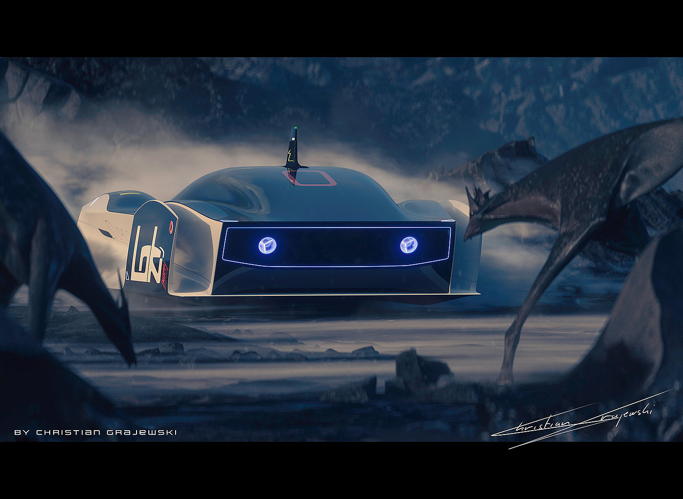 Loki，concept，automobile，Fusion 360，