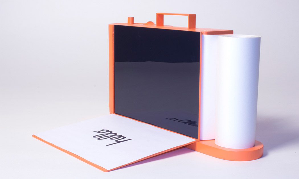 printer，orange，Provincial space，General image，Office Supplies，industrial design，