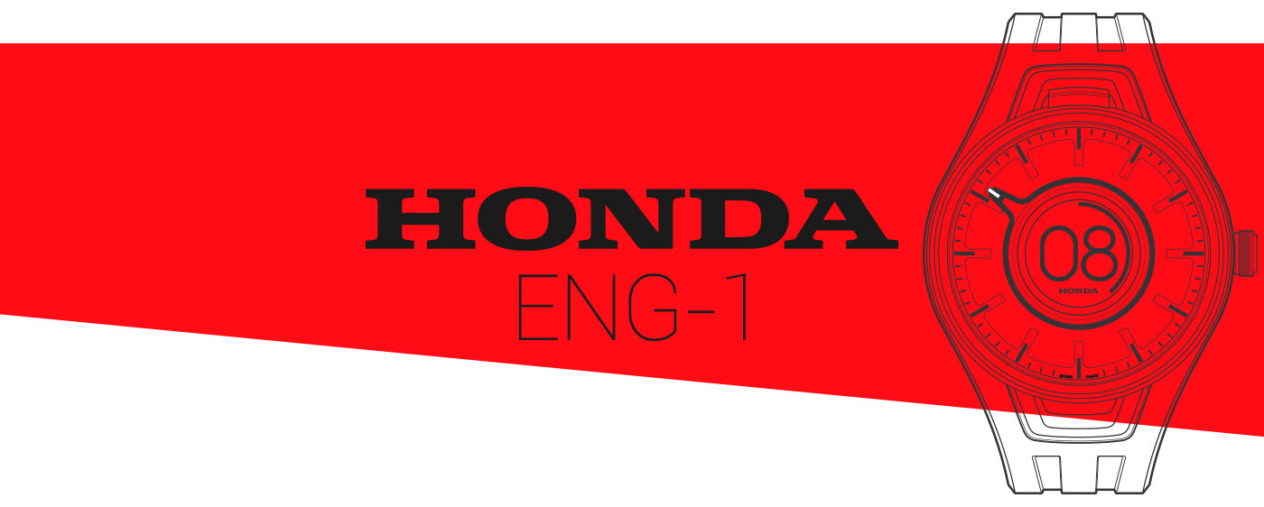 Wrist watch，ENG-1，HONDA ENG-01，