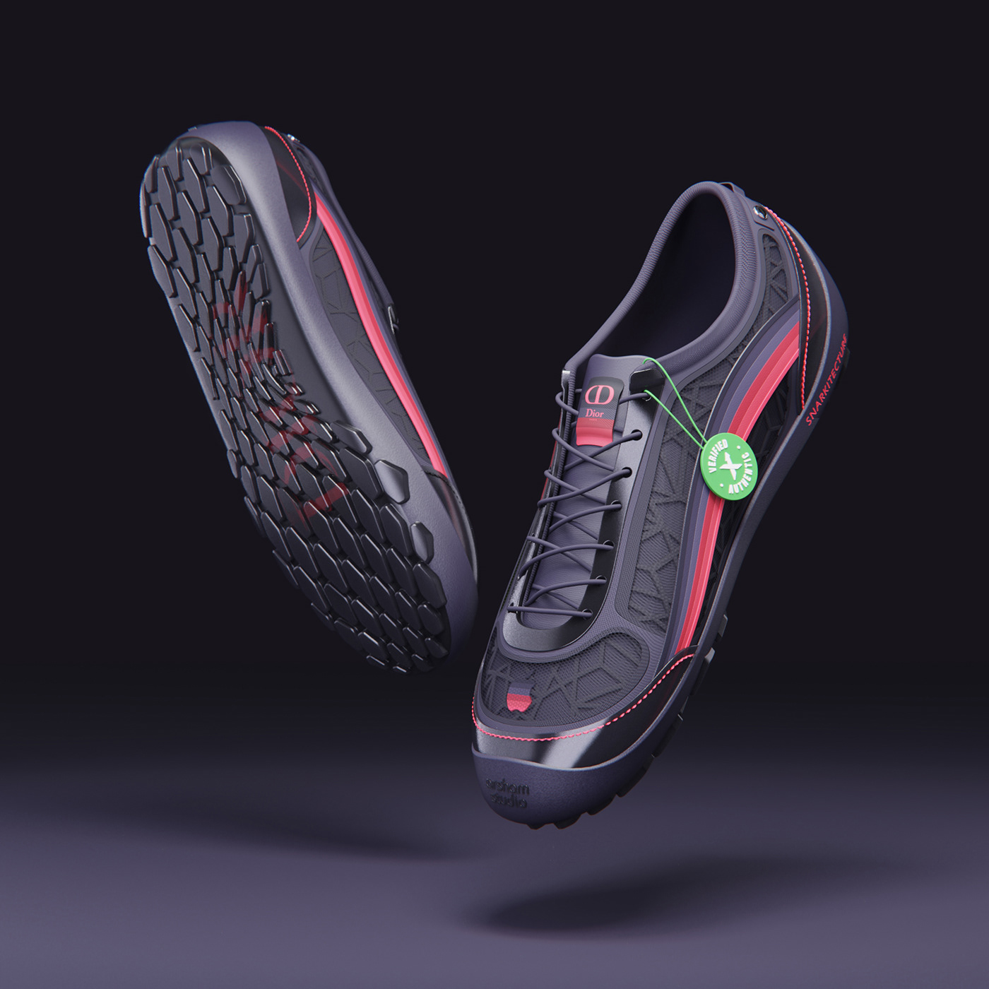 shoes，Porsche，sneakers，cgi，