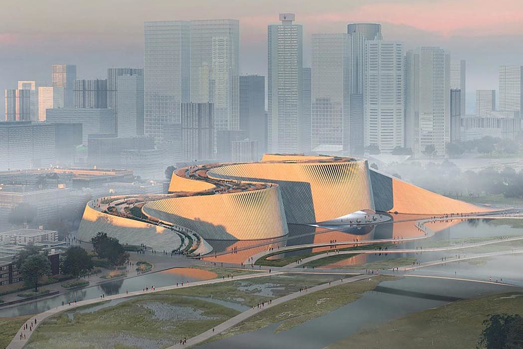 museum，rivers，park，roof，