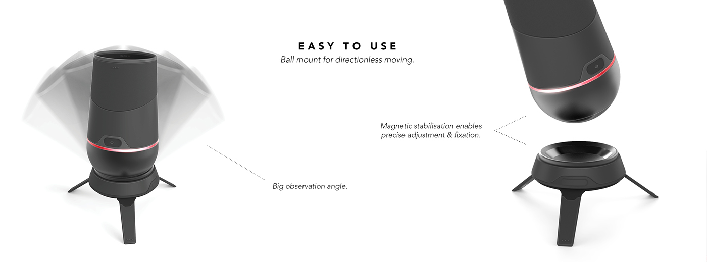 Explore the stars，beginner ，Intelligent astronomical telescope，General image，industrial design，