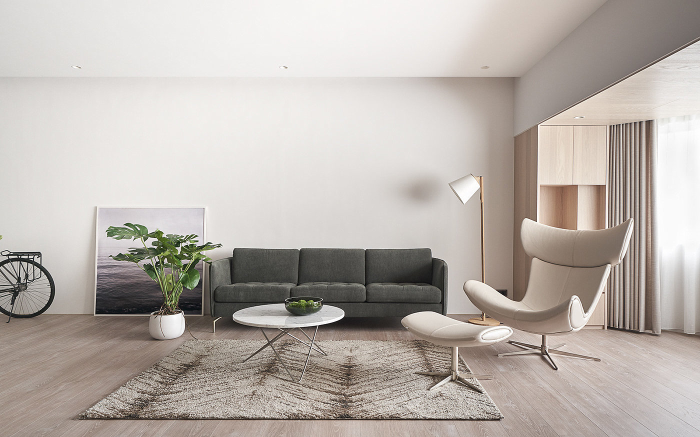 Interior design，Simplicity，cozy，Taiwan，