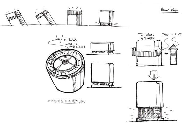 Product performance，Hand drawn，design sketch，