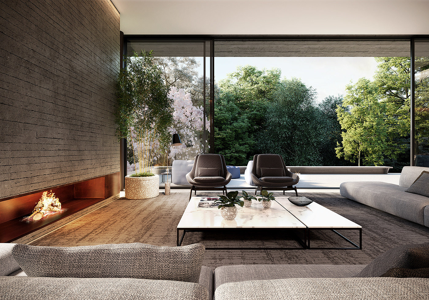 Architecture，villa，private，