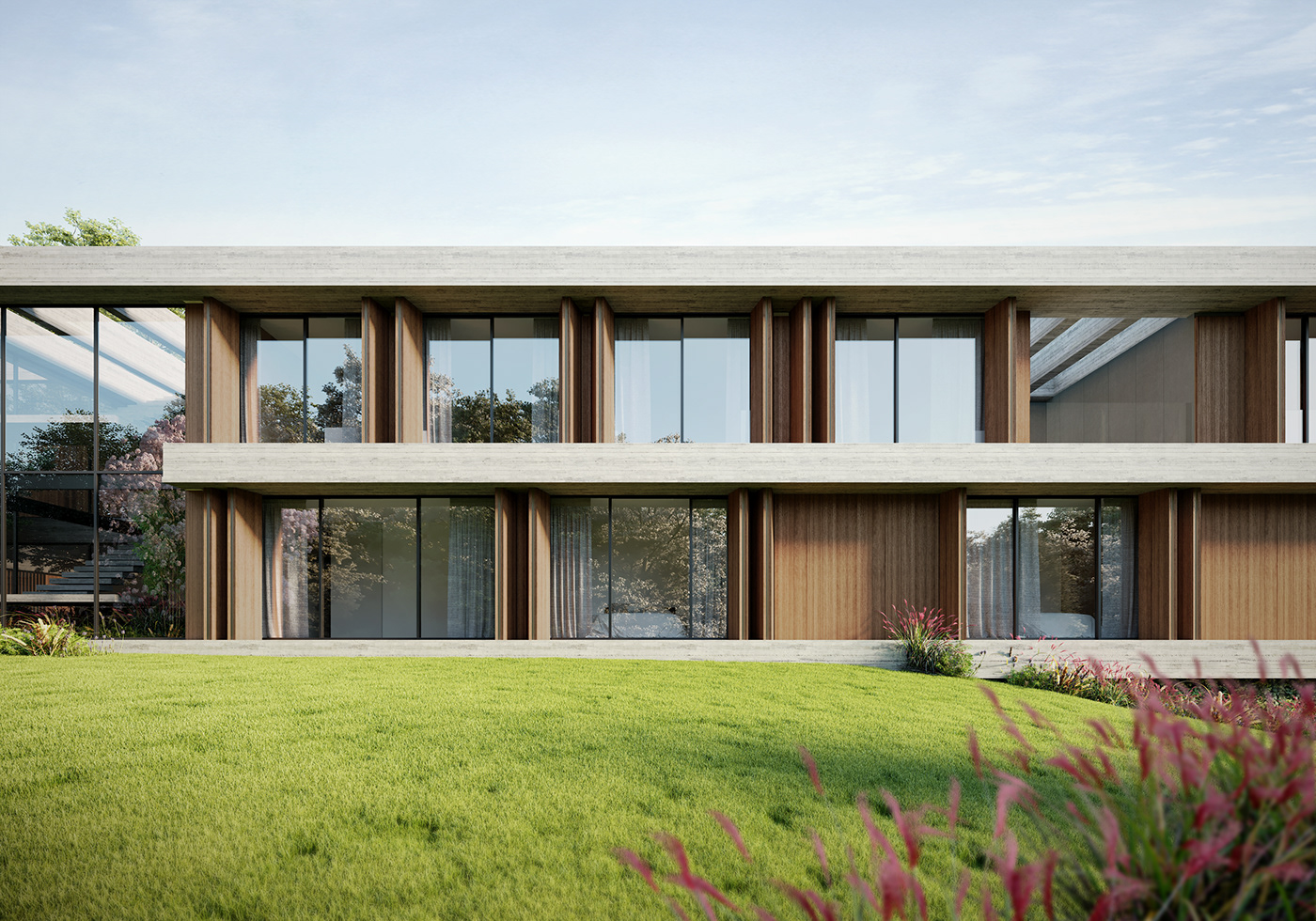 Architecture，villa，private，