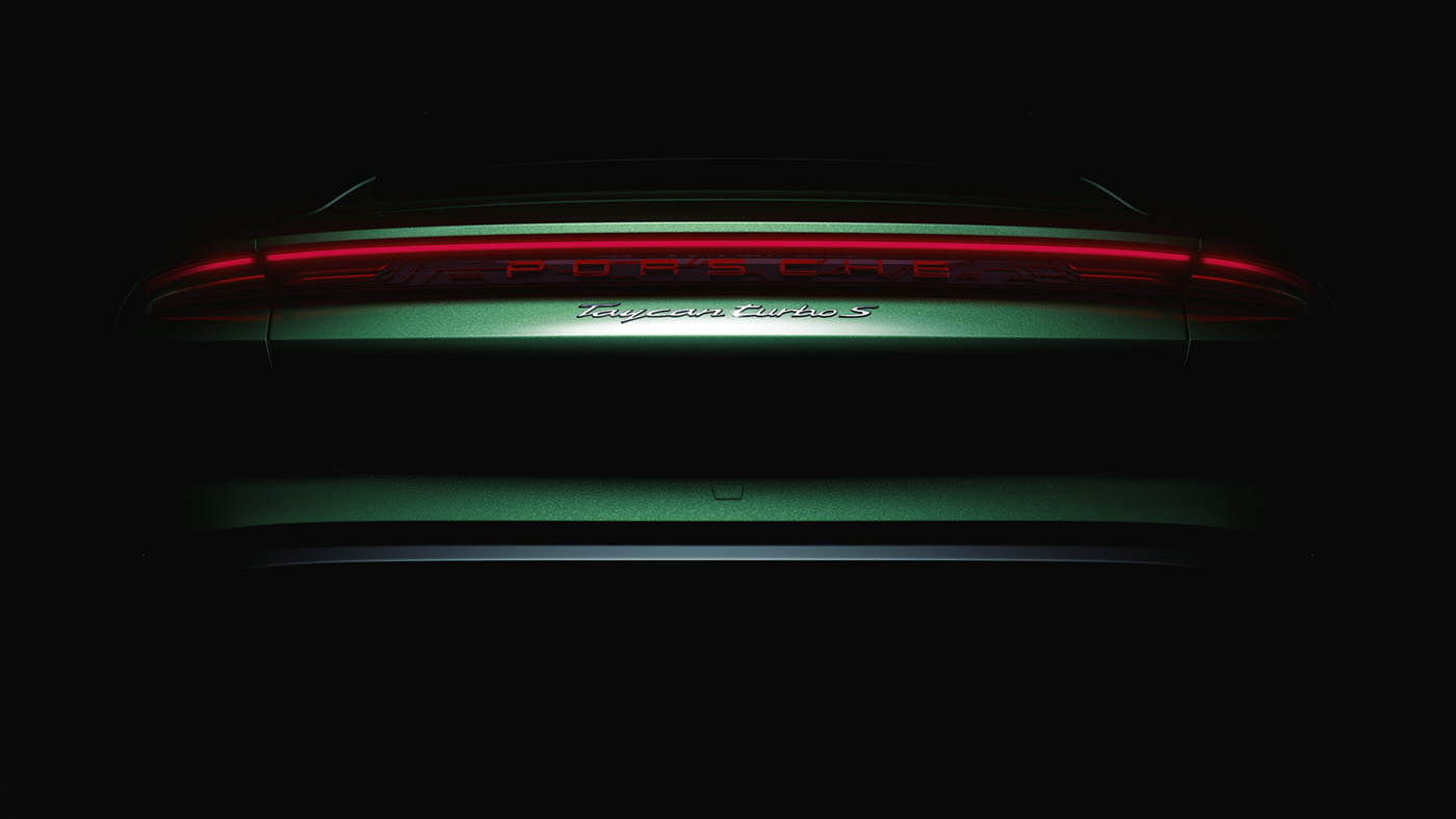 Porsche，Painting，lighting，