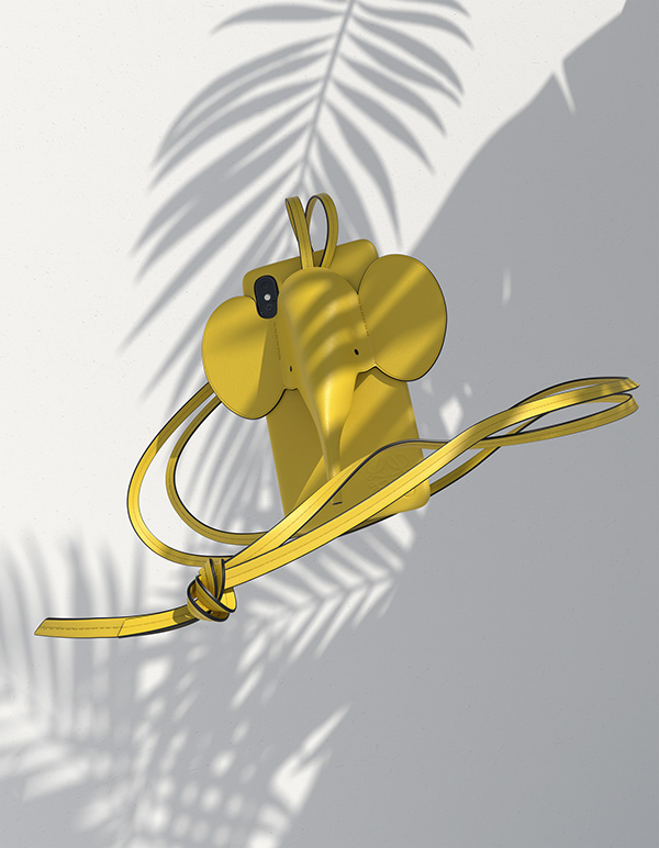 Mobile phone shell，elephant，pocket，