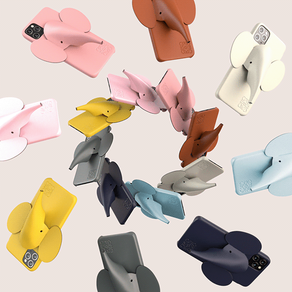 Mobile phone shell，elephant，pocket，