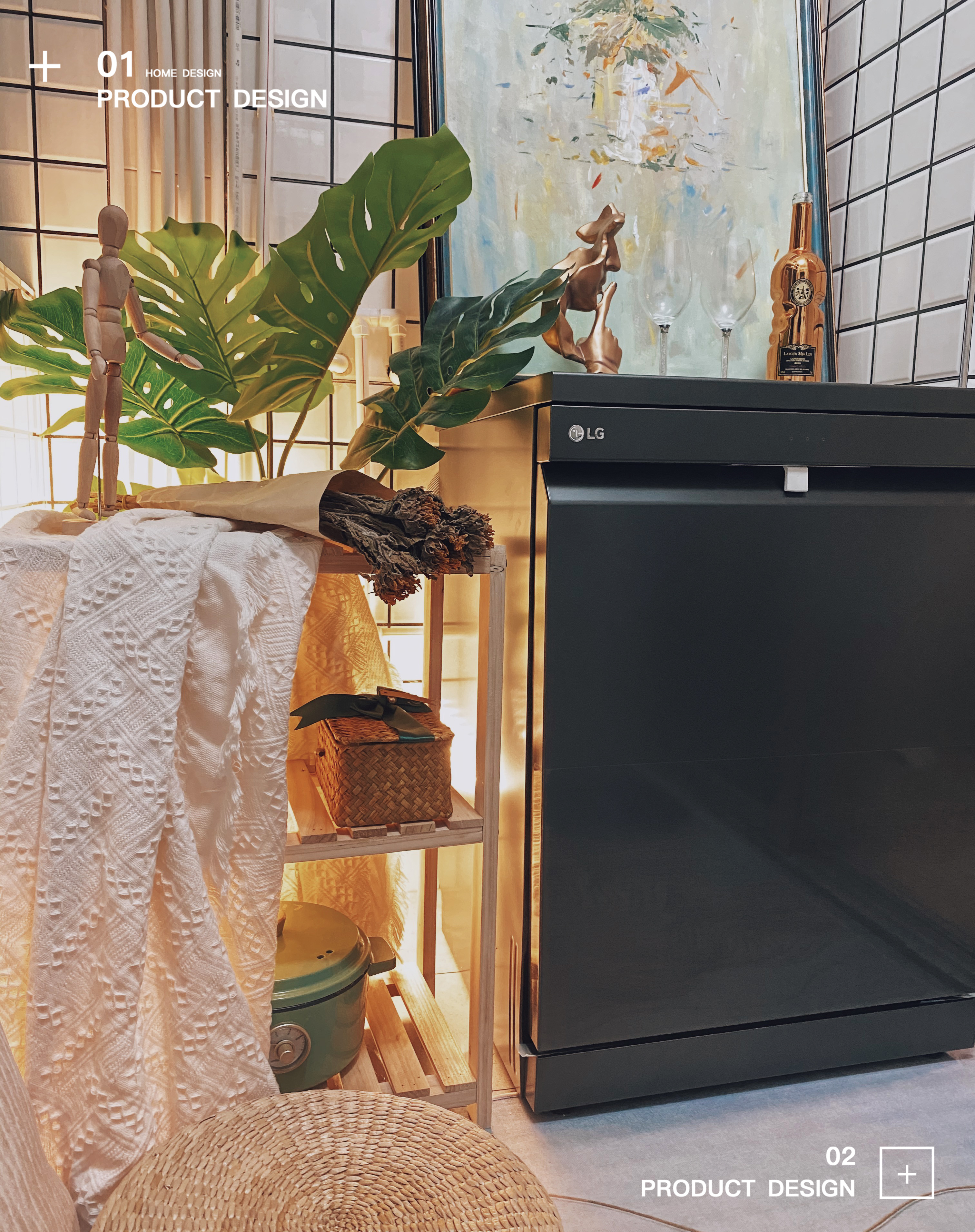 dishwasher，General image evaluation，LG dishwasher，lg，Steam dishwasher，Happiness，