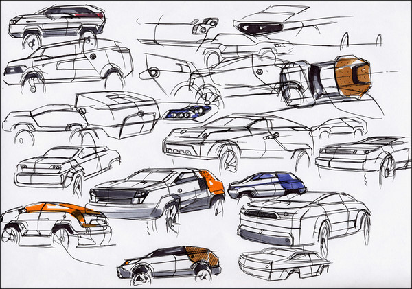 Product performance，Hand drawn，design sketch，