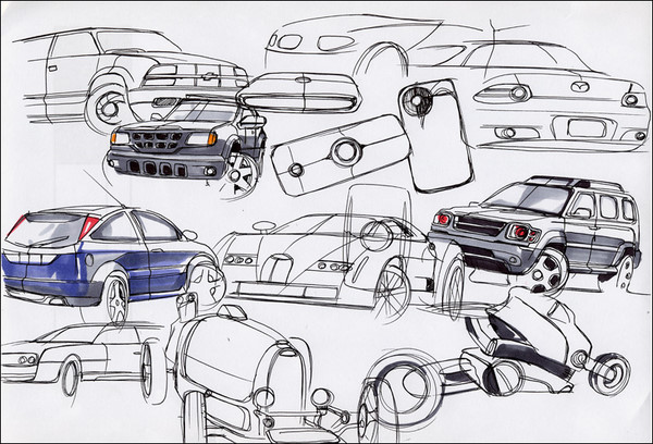 Product performance，Hand drawn，design sketch，