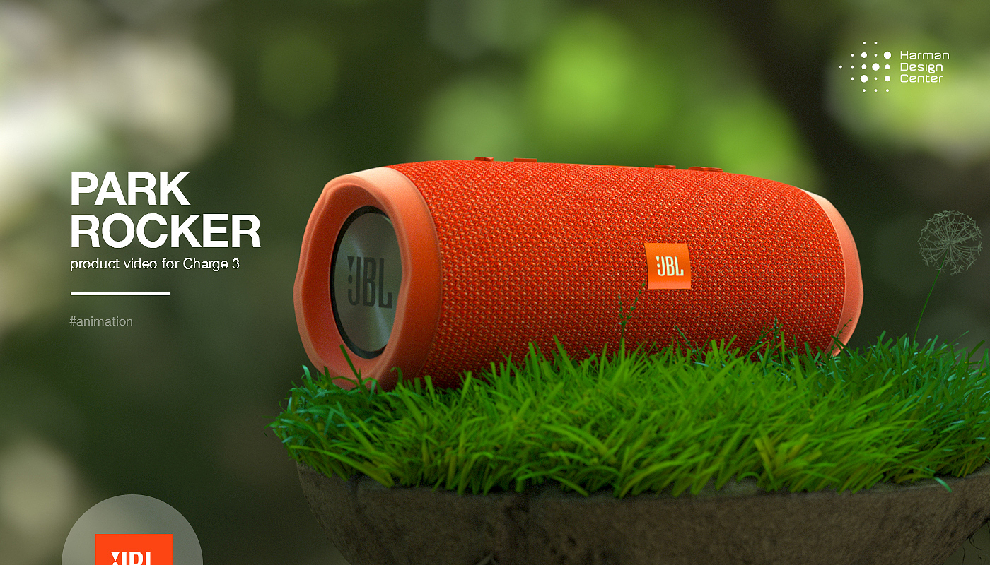 JBL brand，outdoors，waterproof，Portable，loudspeaker box，industrial design，portable source，