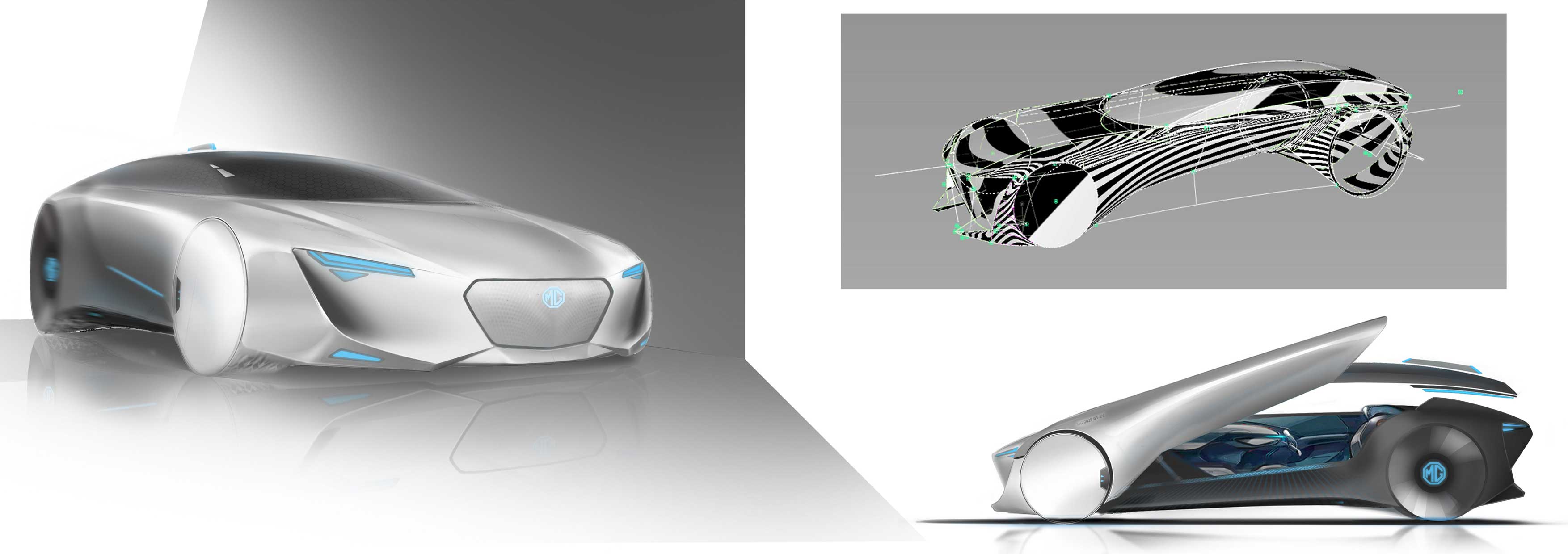 mg，gt，Nobility，Automobile design，esthetics，