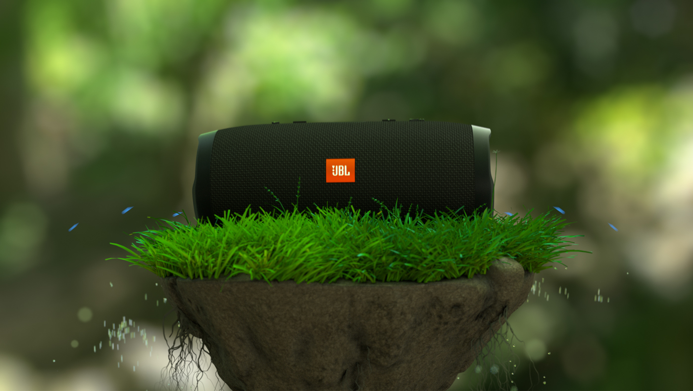 JBL brand，outdoors，waterproof，Portable，loudspeaker box，industrial design，portable source，