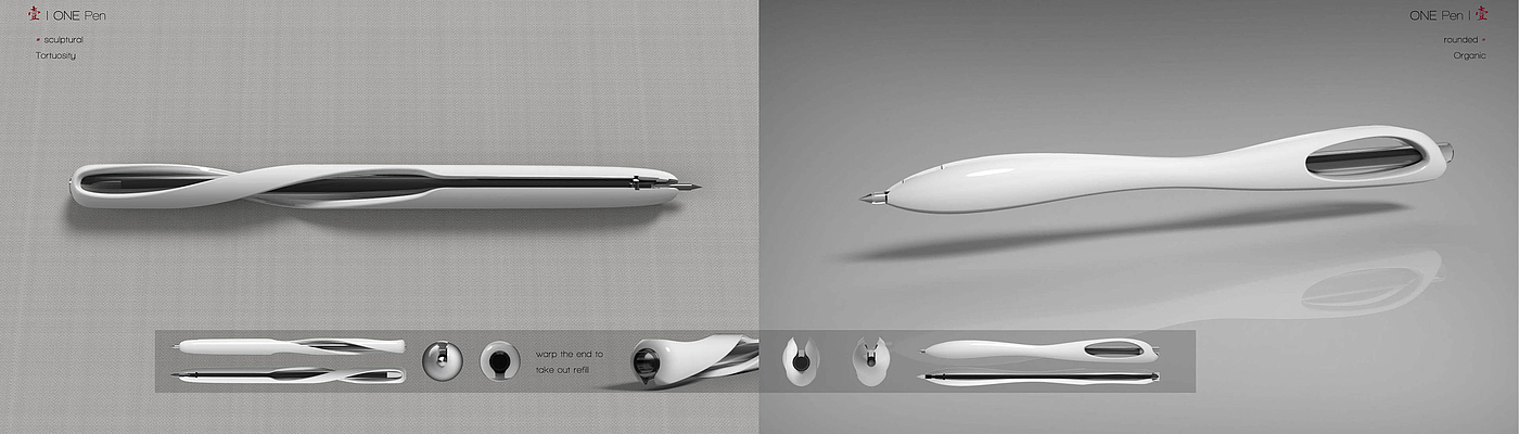 pen，onepen，Office stationery，industrial design，