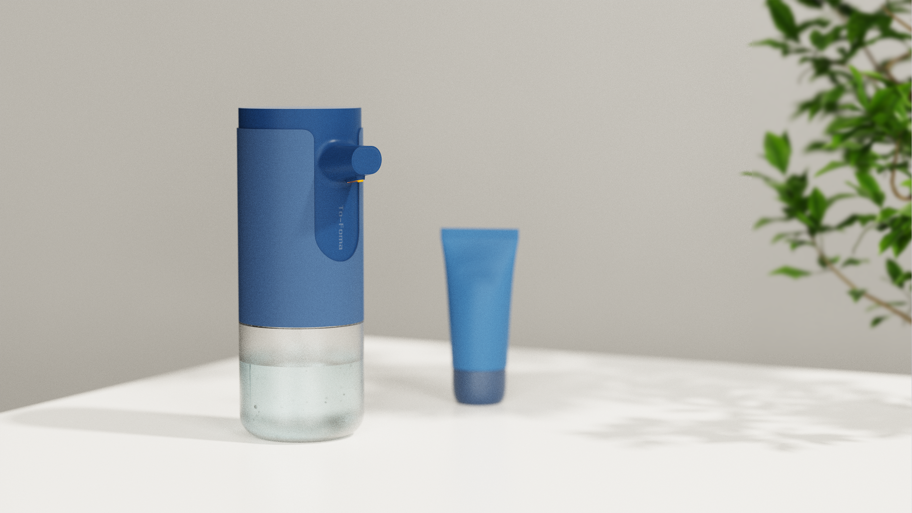 product design，industrial design，sample reels，Keyshot rendering，Automatic hand sanitizer，