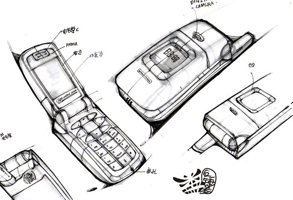 Product performance，Hand drawn，design sketch，