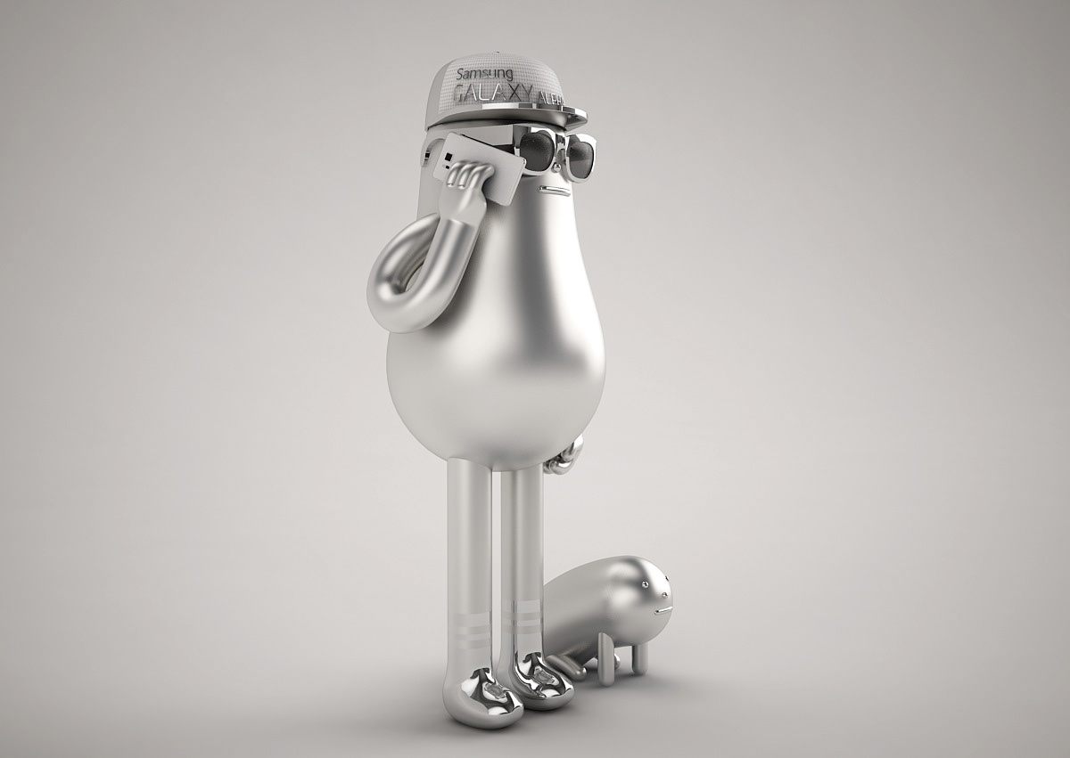 GALLAXY ALPHA，STICKY MONSTER，laboratory，character，Model，