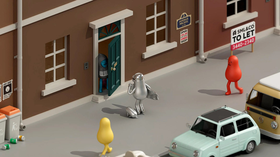 GALLAXY ALPHA，STICKY MONSTER，laboratory，character，Model，