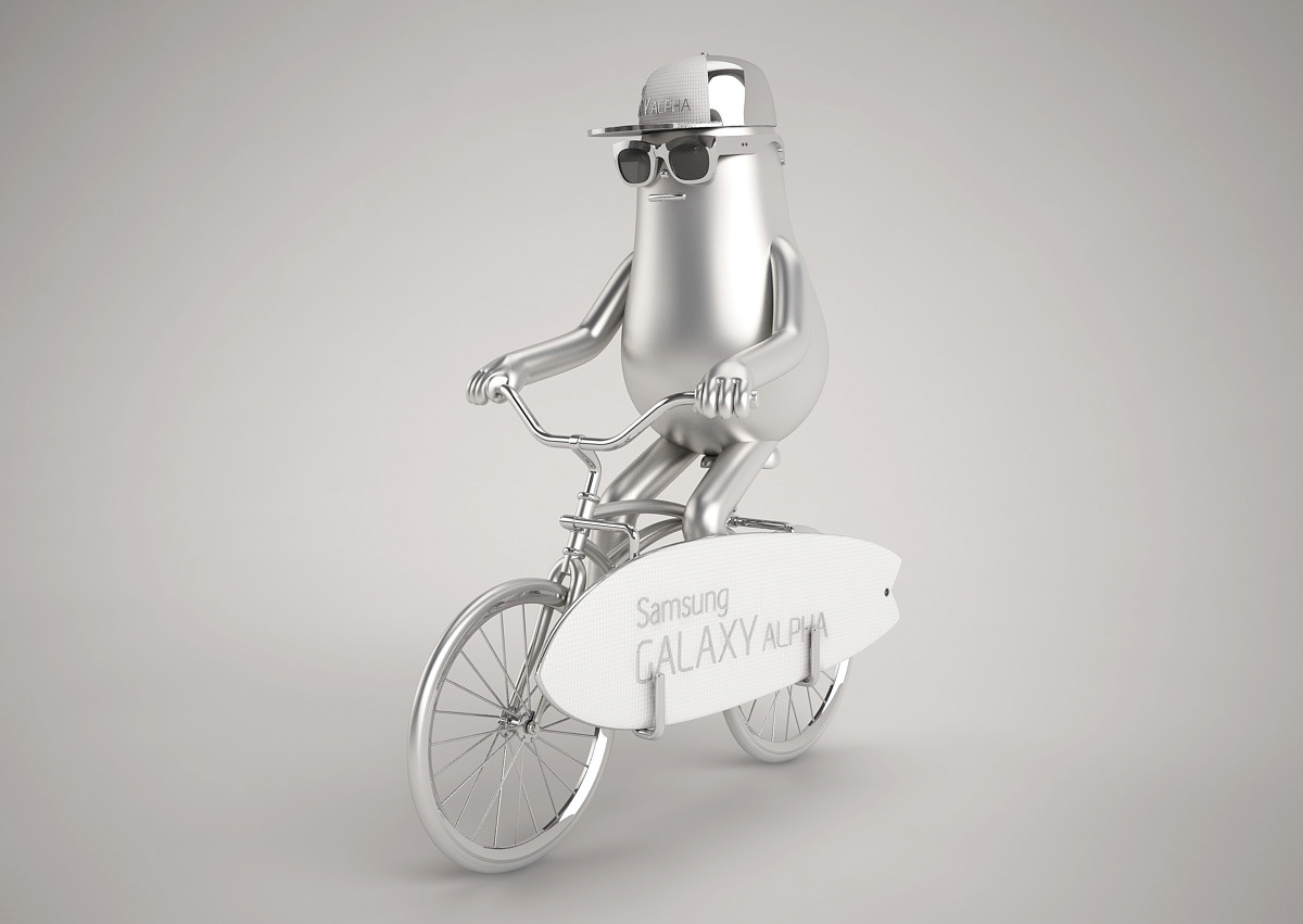 GALLAXY ALPHA，STICKY MONSTER，laboratory，character，Model，