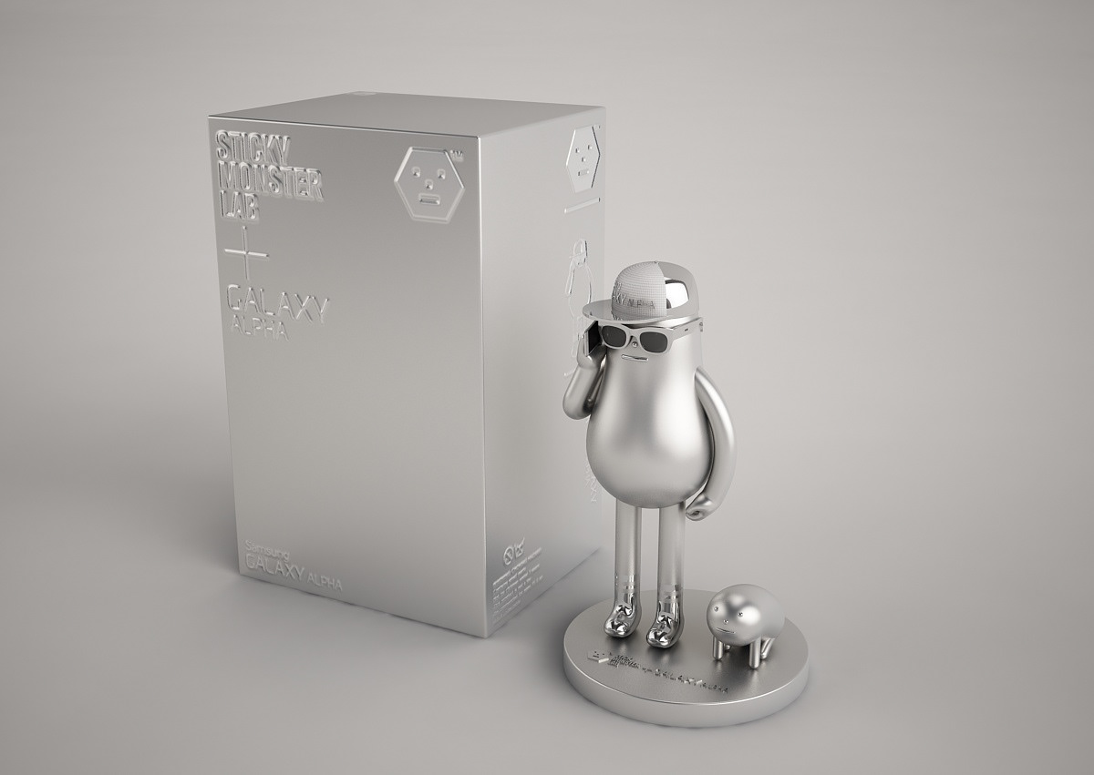 GALLAXY ALPHA，STICKY MONSTER，laboratory，character，Model，