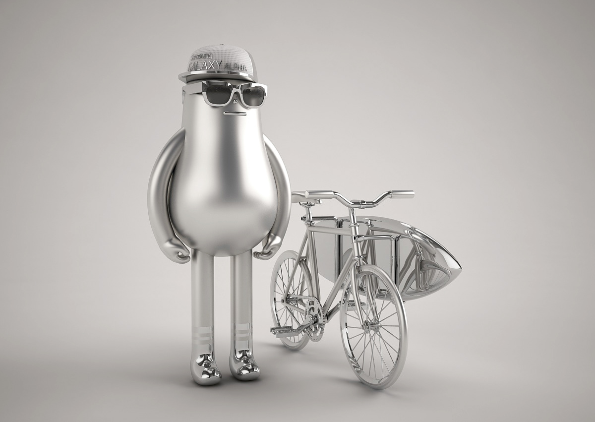 GALLAXY ALPHA，STICKY MONSTER，laboratory，character，Model，