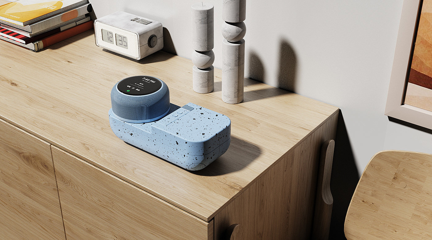 Miko，portable，Cardioid microphone，Recycled plastics，speaker，