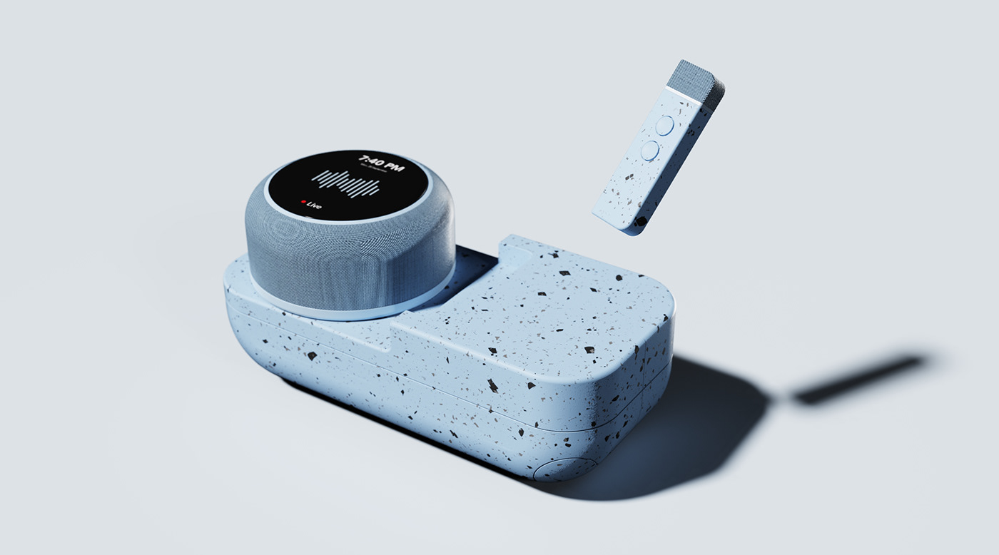 Miko，portable，Cardioid microphone，Recycled plastics，speaker，