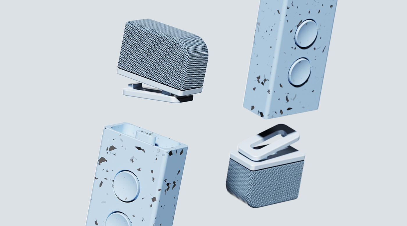 Miko，portable，Cardioid microphone，Recycled plastics，speaker，