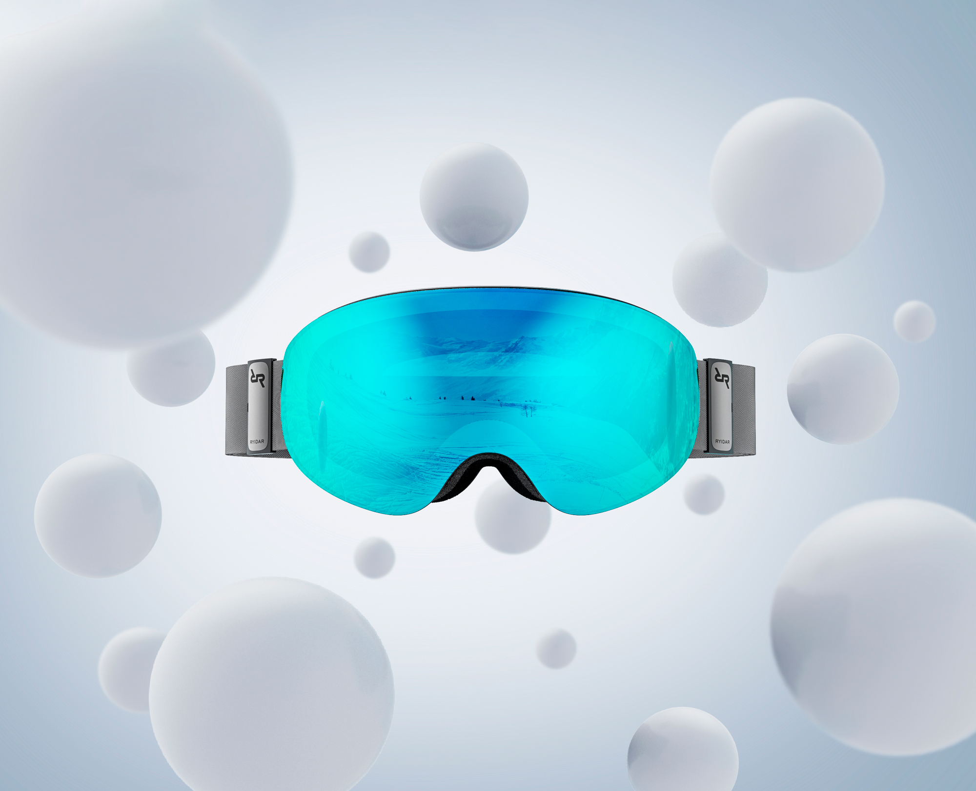 Snow mirror，glasses，outdoors，skiing，Cool，intelligence，fashion，Simplicity，