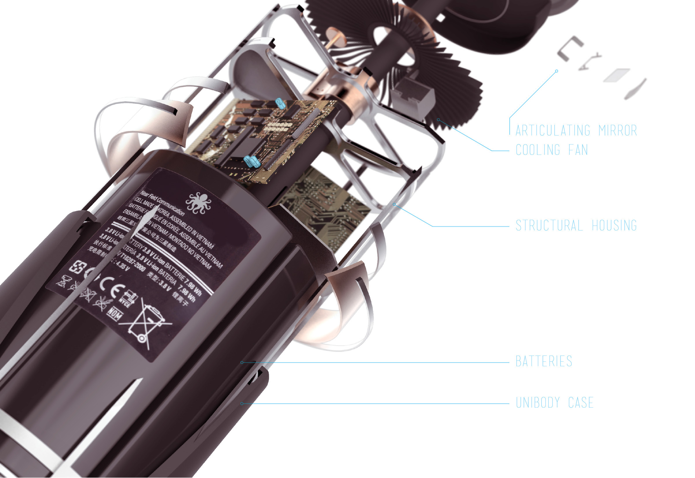 peek，Portable，Office projector，360 video photography，3D scanner，industrial design，