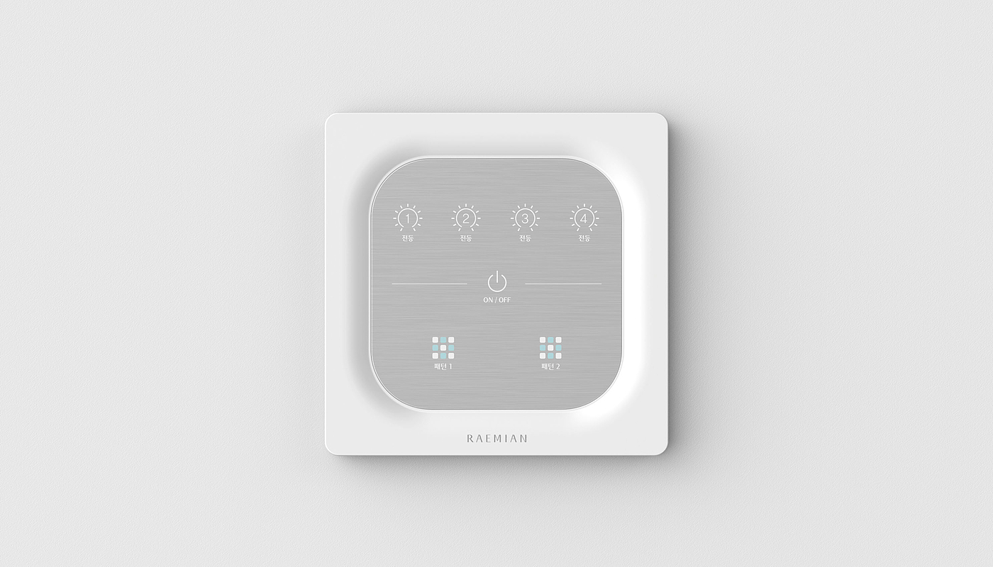 Samsung，raemian，Integrated home electronic control system，industrial design，