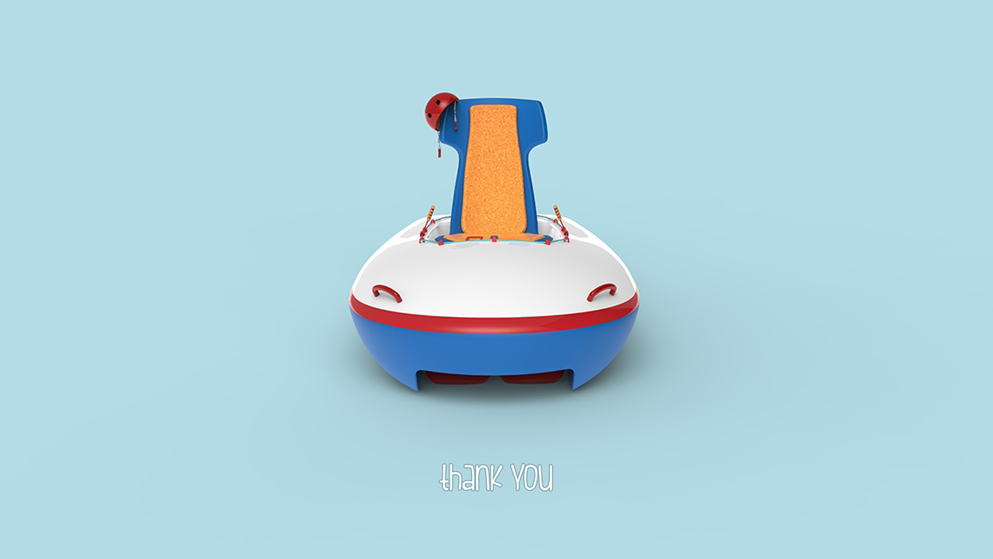 paddleboat，family，on vacation，General image，industrial design，
