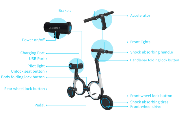 fold，Electric bicycle，General image，outdoors，Design，