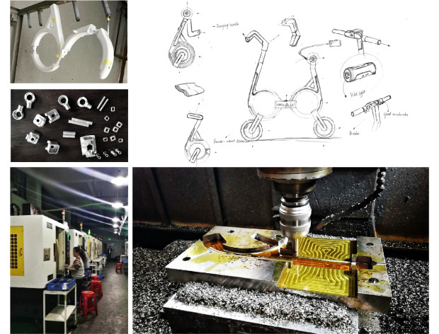 fold，Electric bicycle，General image，outdoors，Design，