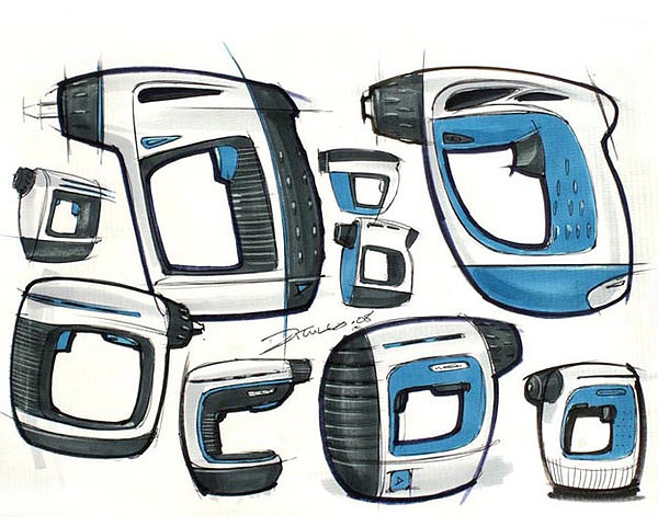 Hand drawn，product design，