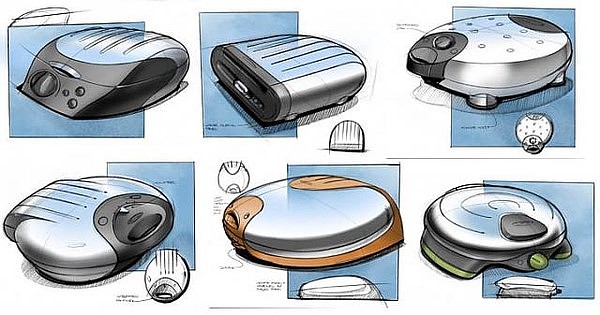 Hand drawn，product design，