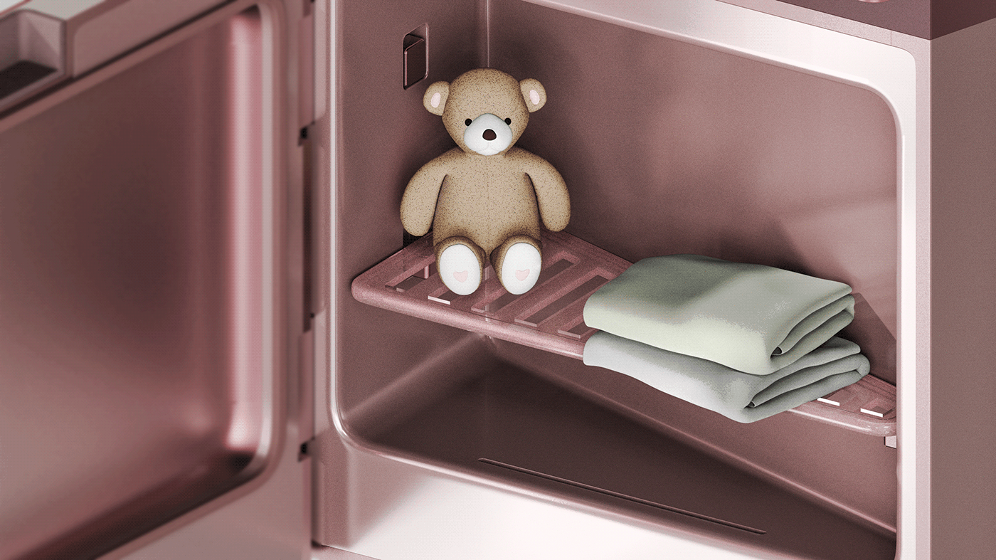 冰箱,儿童,高度