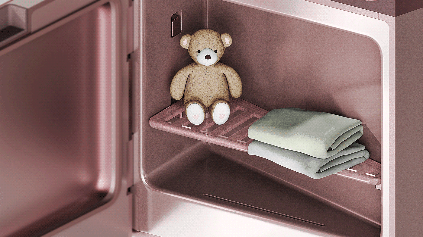 Refrigerator，children，height，