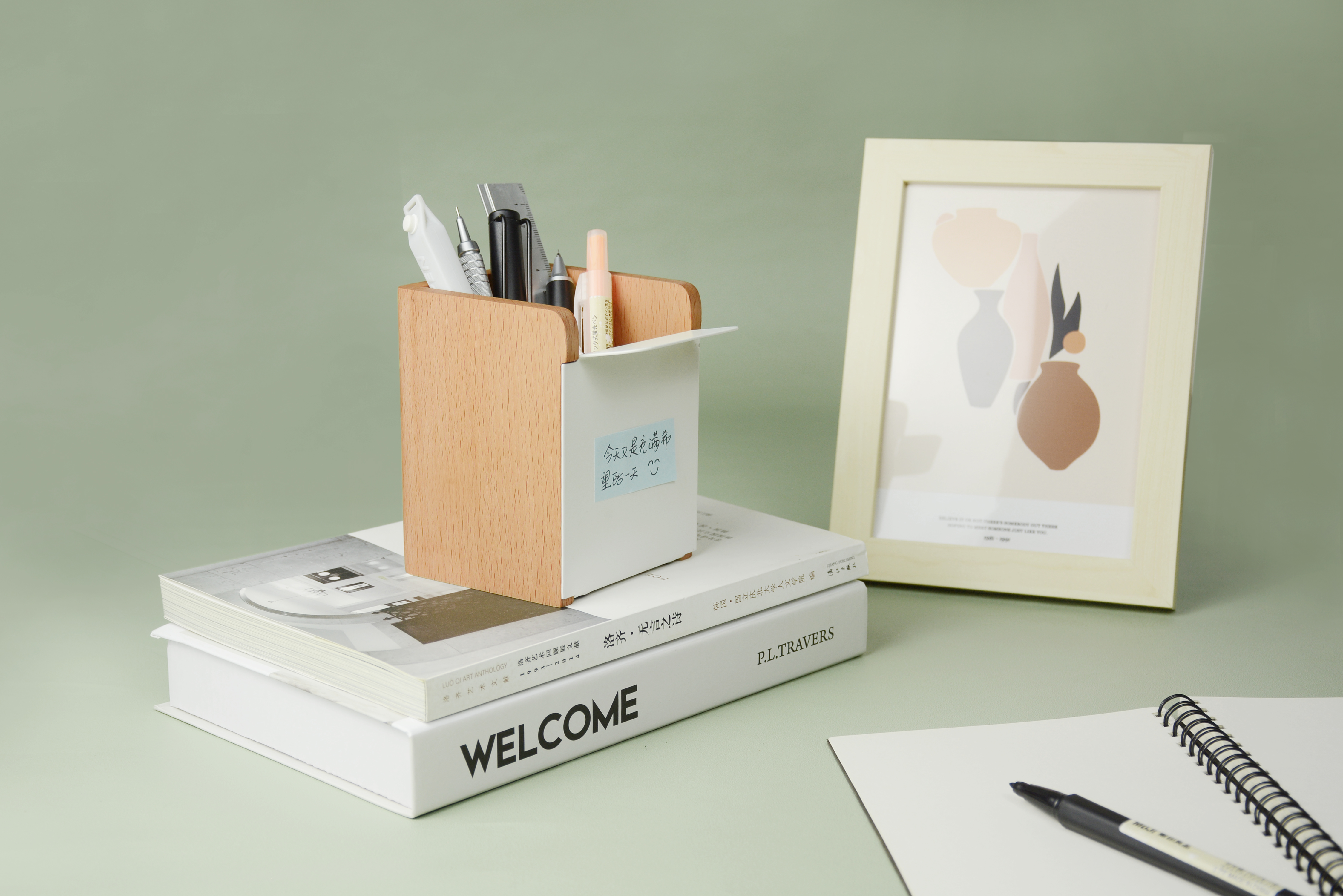 Desktop storage，Office stationery，Quality life，