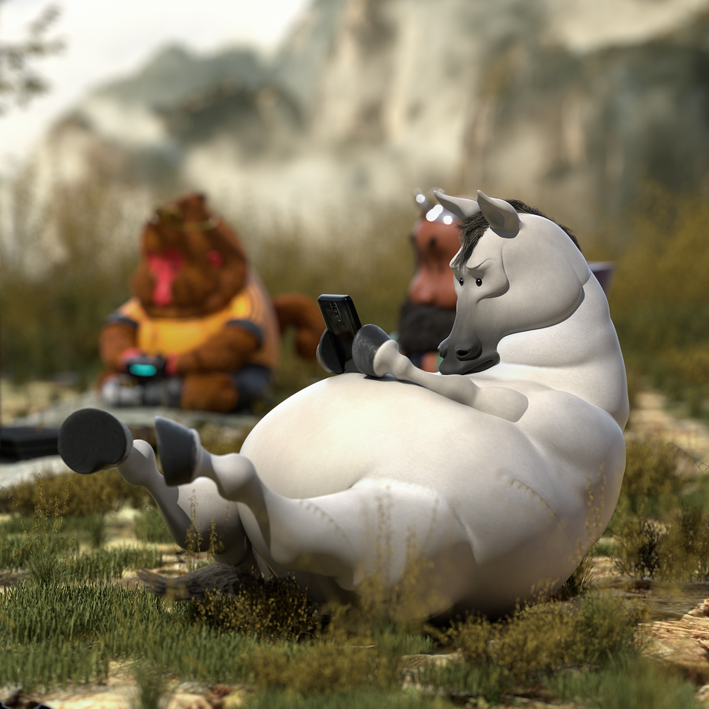 Journey to the West，Cartoon characters，comic，Too lazy to go to the West，