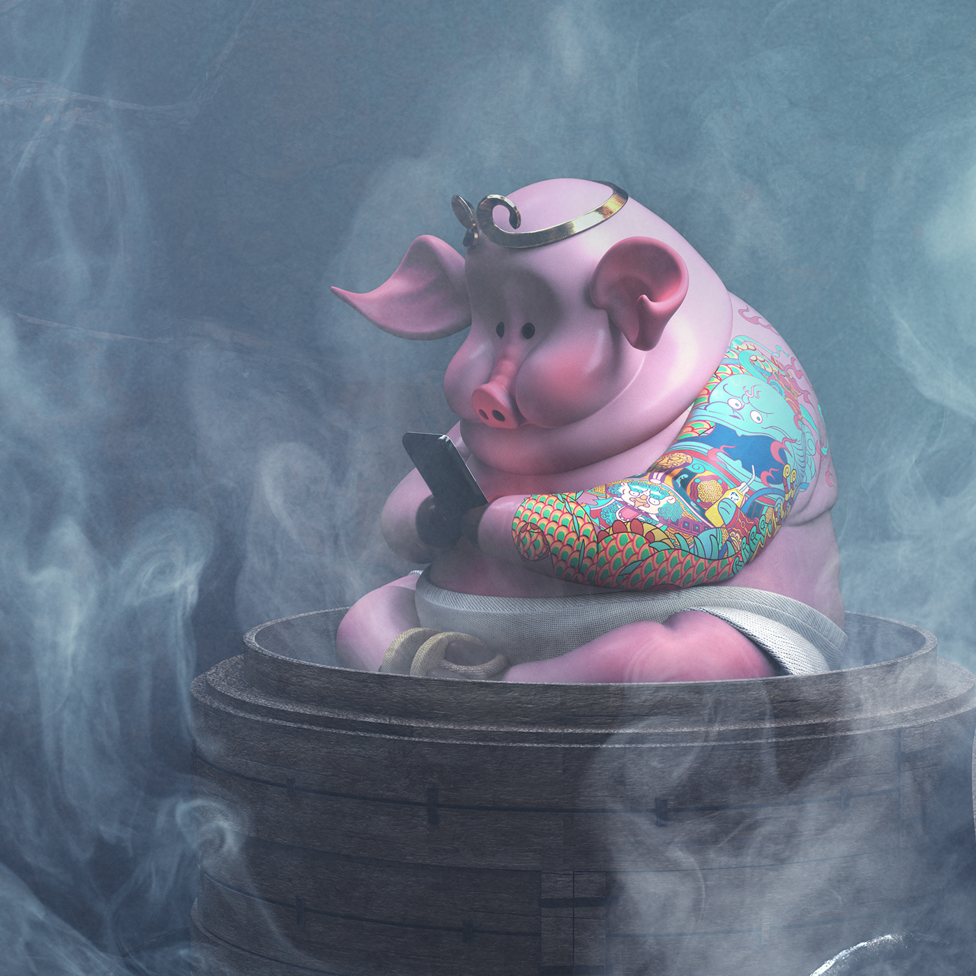 Journey to the West，Cartoon characters，comic，Too lazy to go to the West，