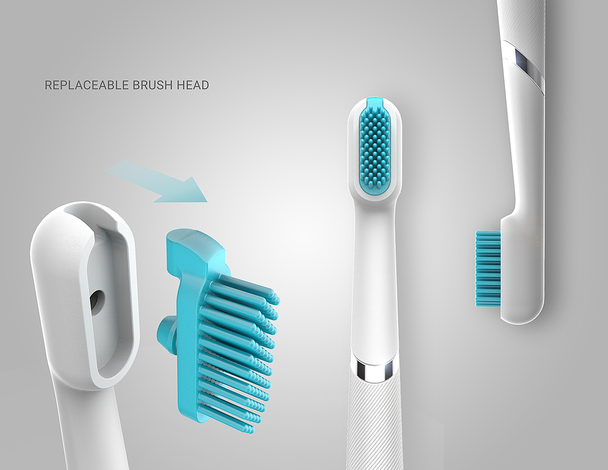 aqua，Medical Aesthetics，toothbrush，Sculpture，Sanitary products ，General image，industrial design，