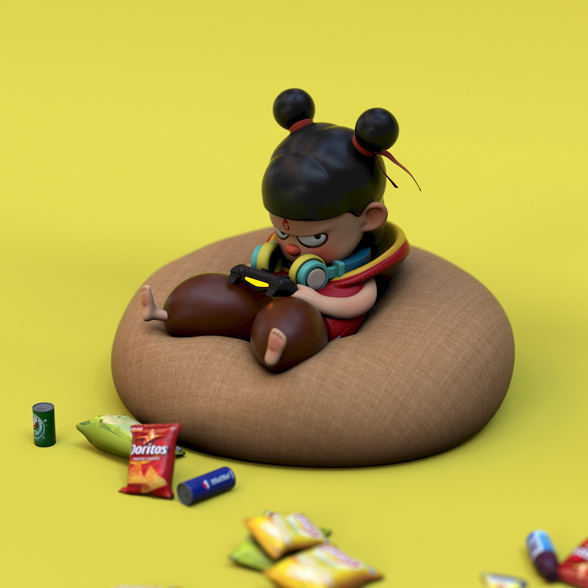 Garage Kit，nezha，