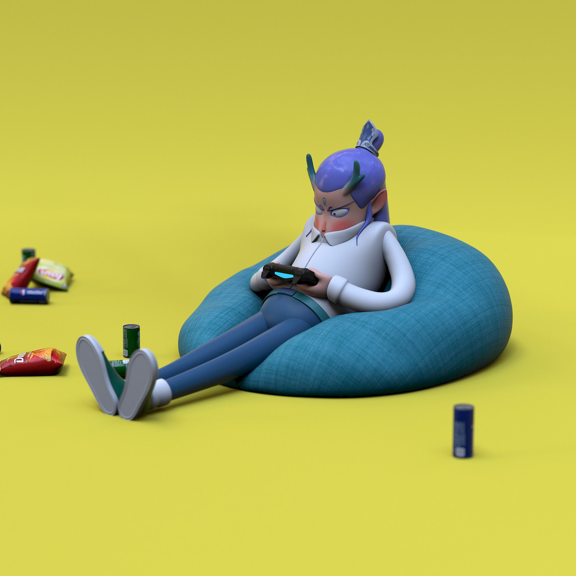 Garage Kit，nezha，