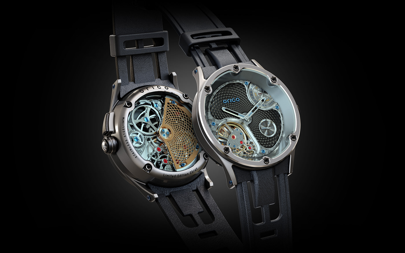 Wrist watch，Mechanical watch，orico，